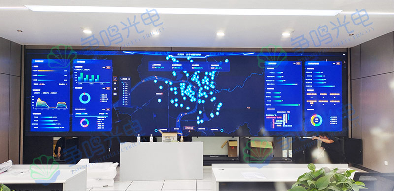 株洲市某城管局P1.86室內(nèi)全彩LED顯示屏